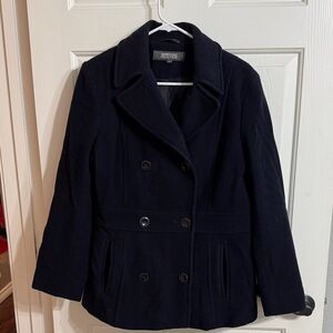 Kenneth Cole Reaction Navy Pea Coat